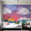 Sunset Landscape Mural Wallpaper - room preview 02