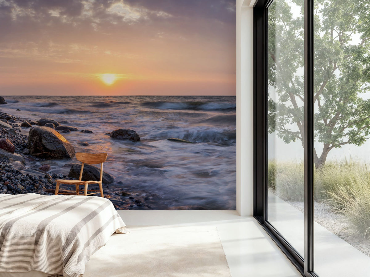 Baltic Sunrise Mural Wallpaper - room preview 02