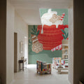 Home For the Holidays II Mural Wallpaper - Warm Tone - room preview 02