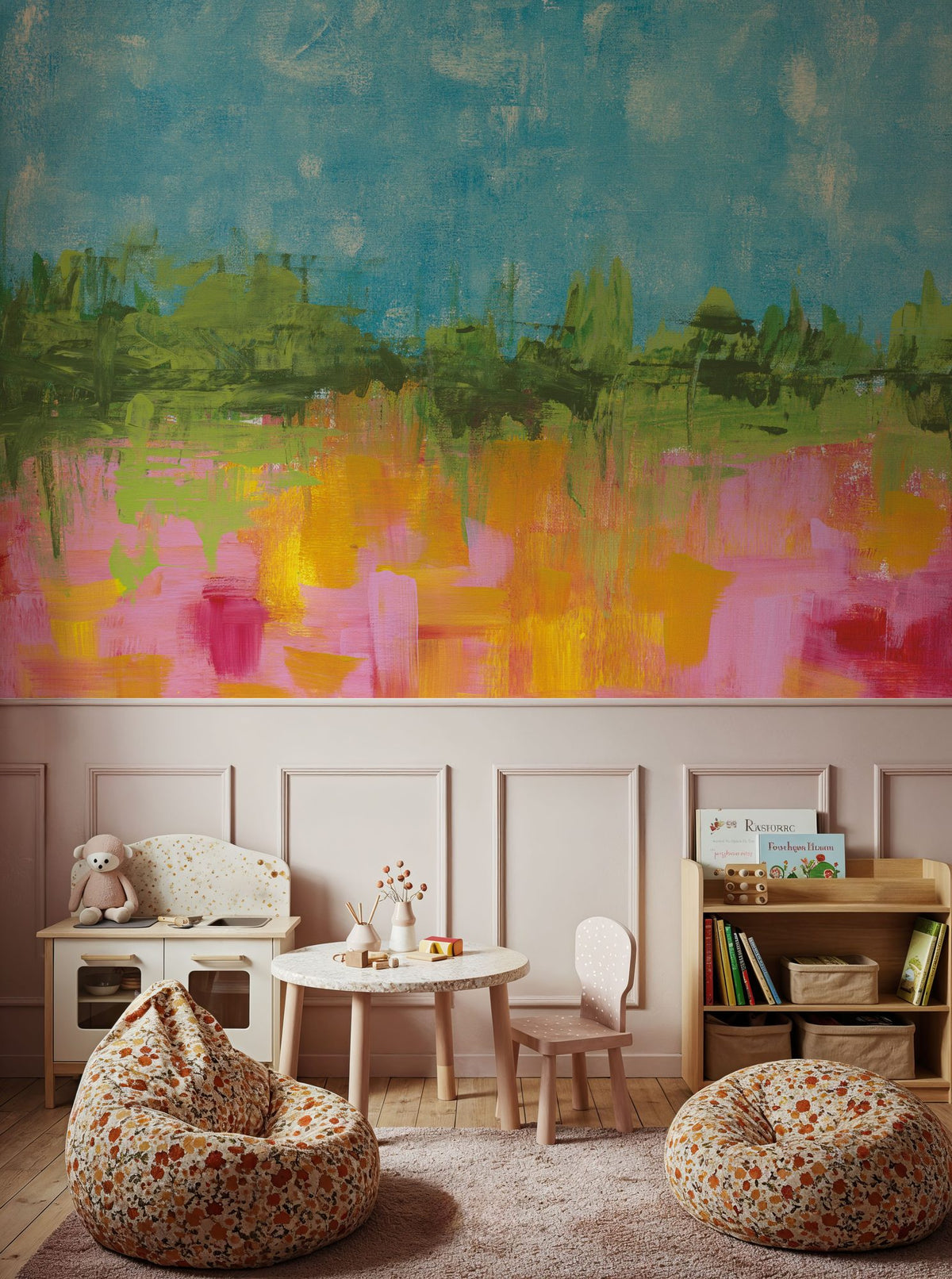 SoCal Horizons Mural Wallpaper - room preview 02