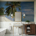 Tropical Beachside Haven Mural Wallpaper - room preview 02