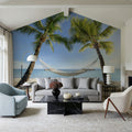 Hammock Beach Mural Wallpaper - room preview 02