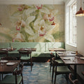 Dreamy Orchids III Mural Wallpaper - room preview 02