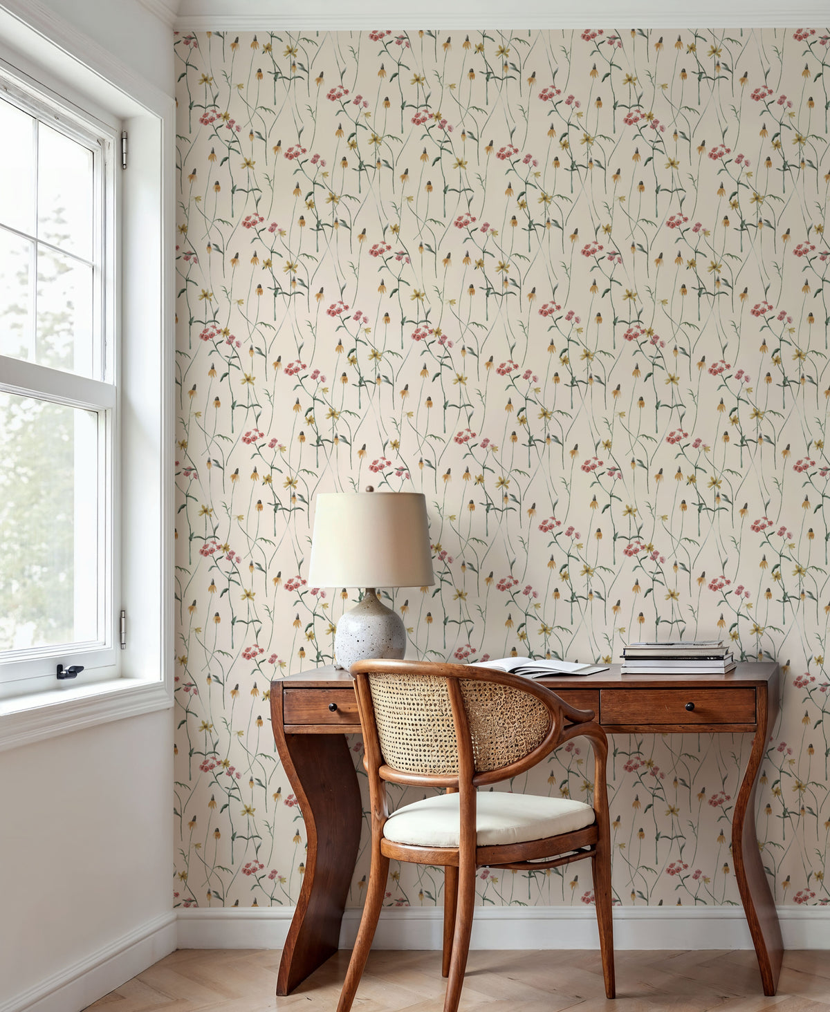 Meadow Flowers Mural Wallpaper - room preview 02