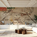 Letters to My Love IV Mural Wallpaper - room preview 02