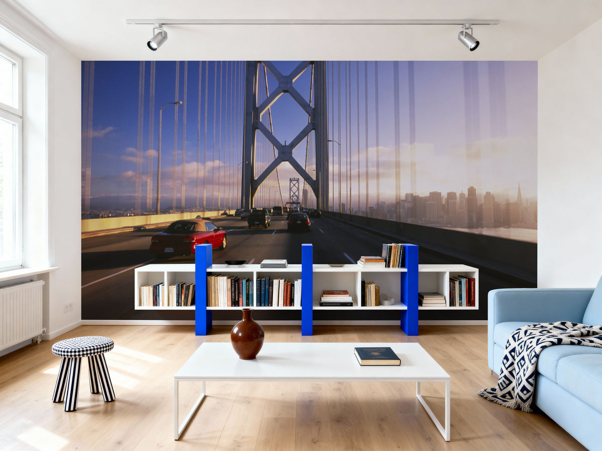 Golden Gate Cruise Mural Wallpaper - room preview 02