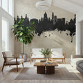Jerez Spain Skyline Concrete Mural Wallpaper - room preview 02