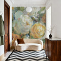 Blooming Splendor I Panel I Mural Wallpaper - room preview 02