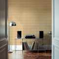 Bamboo Stripes, Sunflower Mural Wallpaper - room preview 02