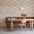 Featherly Leaves Mural Wallpaper - room preview 02