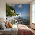 Chalk Cliffs Mural Wallpaper - room preview 02