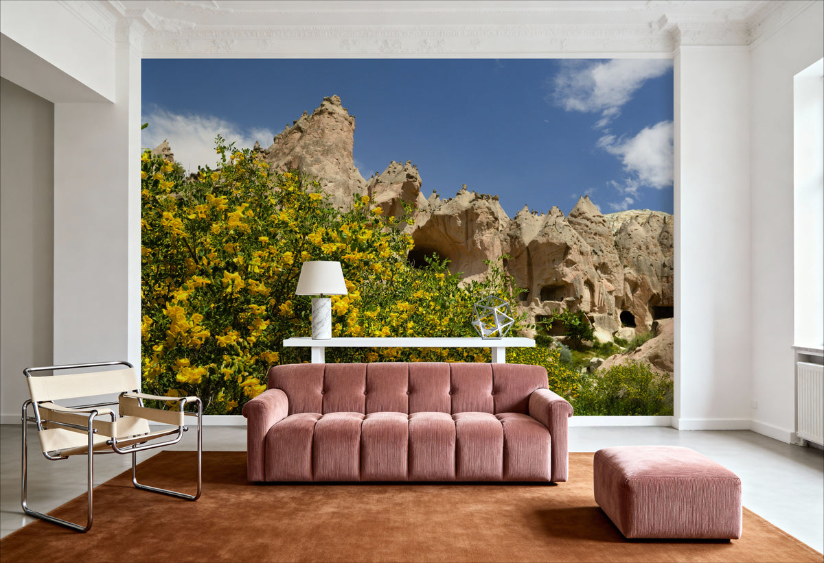 Desert Bloom Mural Wallpaper - room preview 02