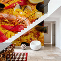 Spanish Seafood Paella Mural Wallpaper - room preview 02