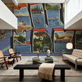 Greetings From White Lake Mural Wallpaper - room preview 02