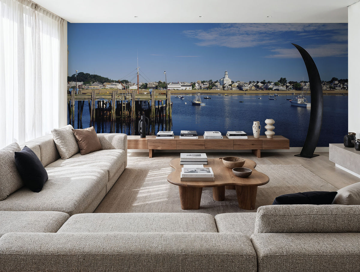 Harbor Tower Vista Mural Wallpaper - room preview 02