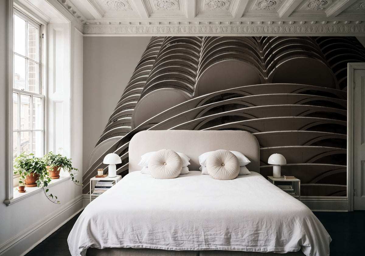 Chicago Skyline Marina City III Mural Wallpaper - room preview 02