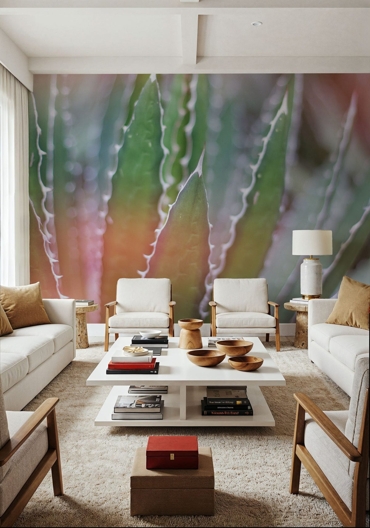 Dream Desert III Mural Wallpaper - Neutral Tone - room preview 02