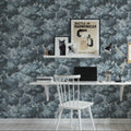 Greenwood Linden, Blueberry Mural Wallpaper - room preview 02