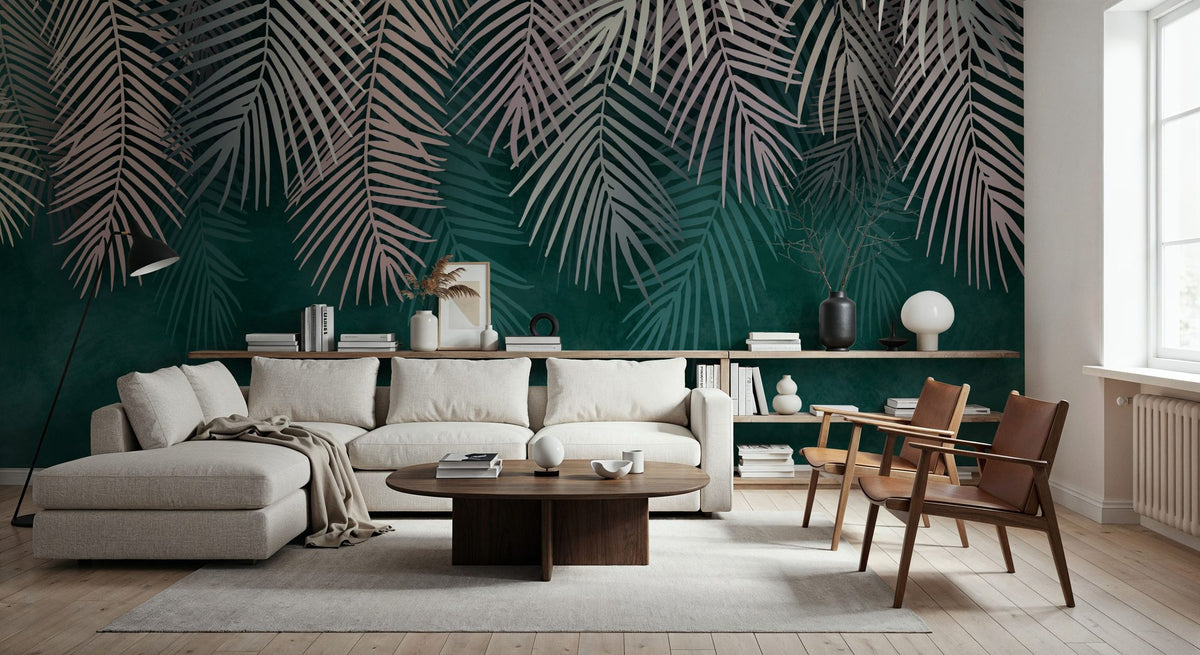 Palms Up Ahead Mural Wallpaper - room preview 02