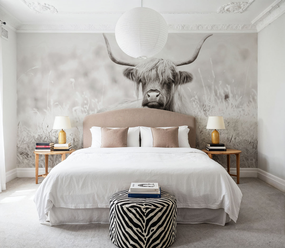 Meadow Guardian I Mural Wallpaper - room preview 02
