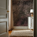 Meadow Whisper, Fall Red Mural Wallpaper - room preview 02