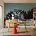 BMX Bowl Mural Wallpaper - room preview 02