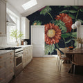 Botanical Beauty I Jewel Mural Wallpaper - room preview 02
