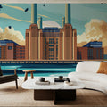 Travel Battersea Mural Wallpaper - room preview 02