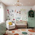 Floral Jungle Mural Wallpaper - room preview 02
