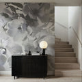 Dreaming of Magnolias Small (No Lines), Blue Mural Wallpaper - room preview 02