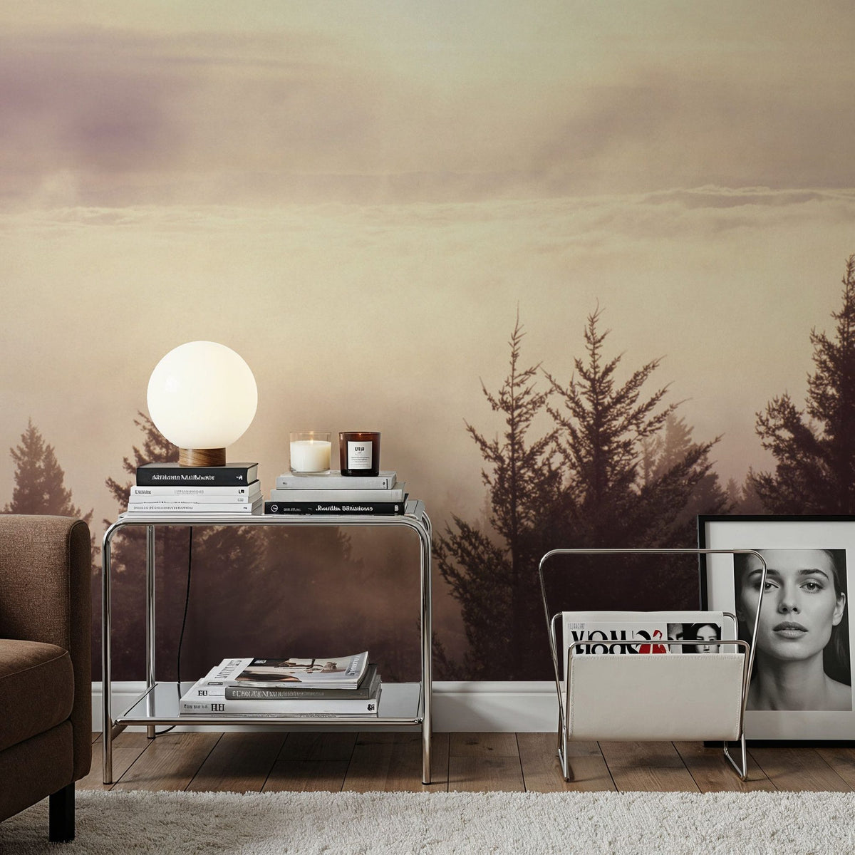 Cloud Nine Mural Wallpaper - room preview 02