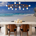 Tranquil Turquoise Shores Mural Wallpaper - room preview 02
