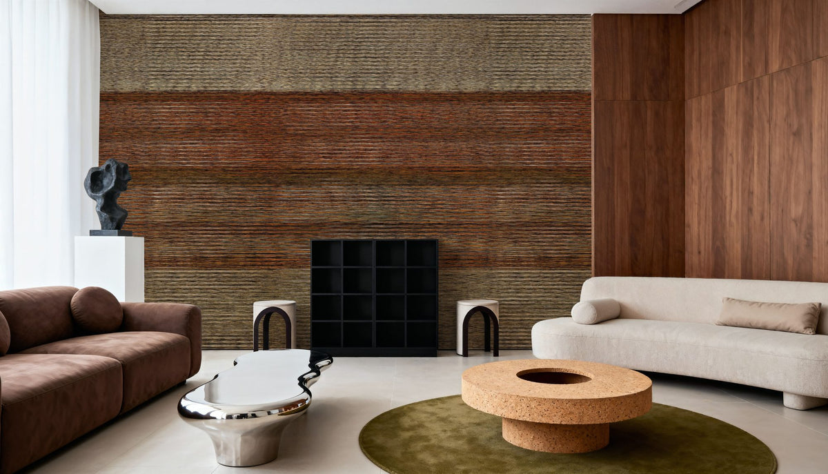 Earthy Horizon Mural Wallpaper - room preview 02