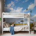 Giraffe Walk Mural Wallpaper - room preview 02
