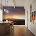 Sunset Highway Journey Mural Wallpaper - room preview 02