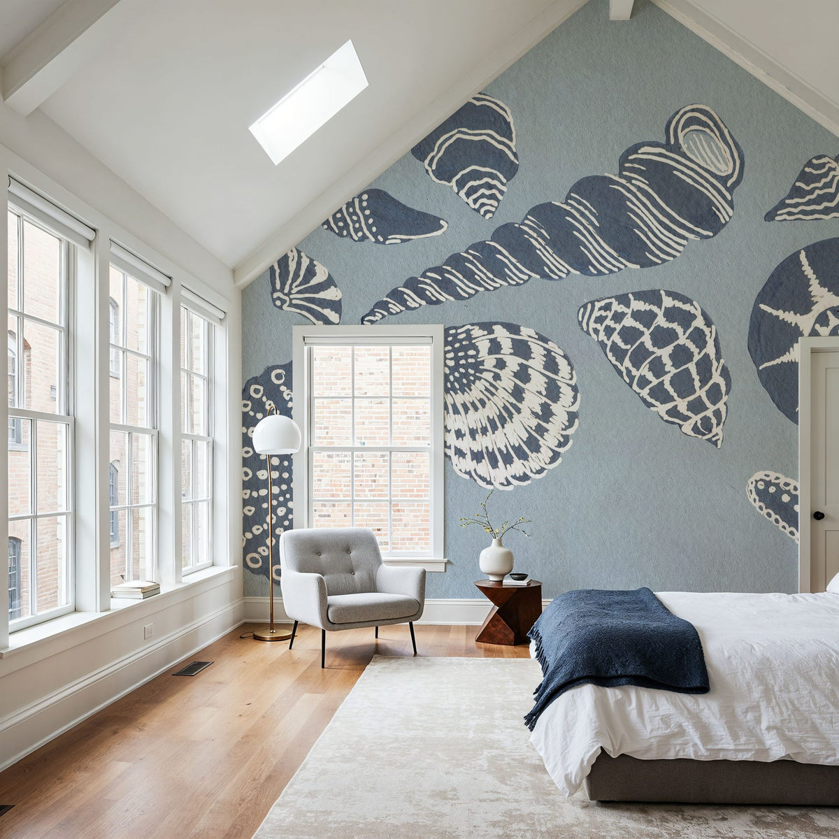 Coastal Shells I Mural Wallpaper - room preview 02