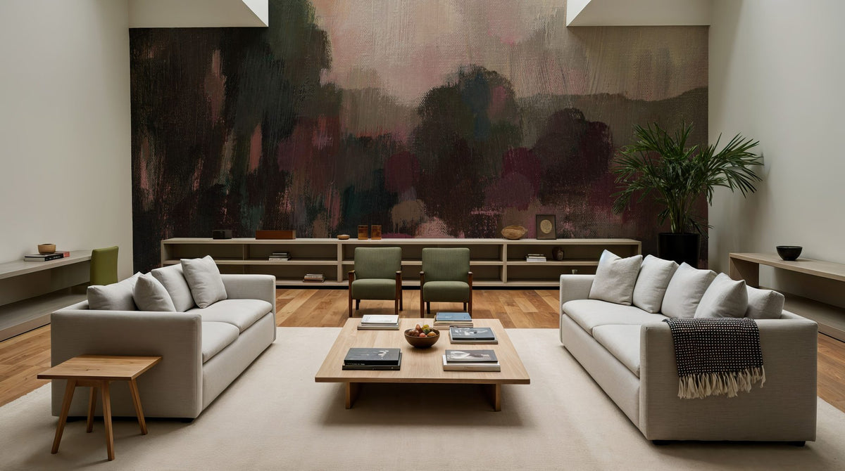 Dusk by the Lake I Mural Wallpaper - room preview 02