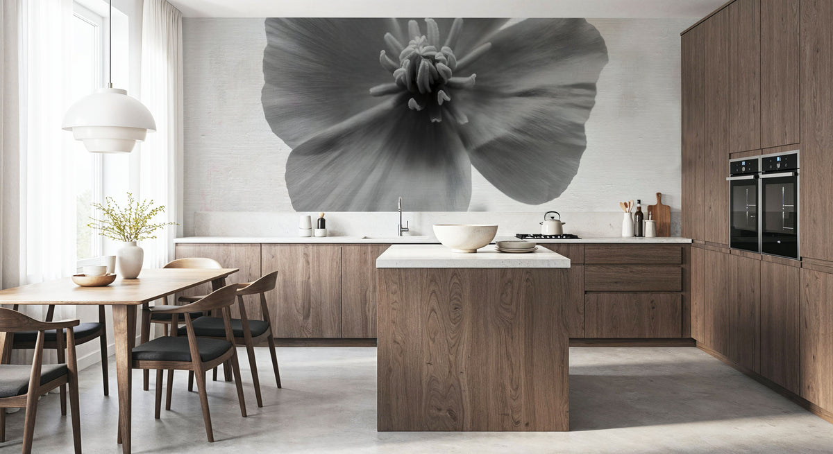 Wonderful Wildflowers V Neutral Mural Wallpaper - room preview 02