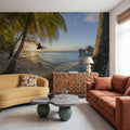 Tikehau Sunset Mural Wallpaper - room preview 02