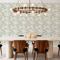 Climbing Wisteria, Ecru Mural Wallpaper - room preview 02