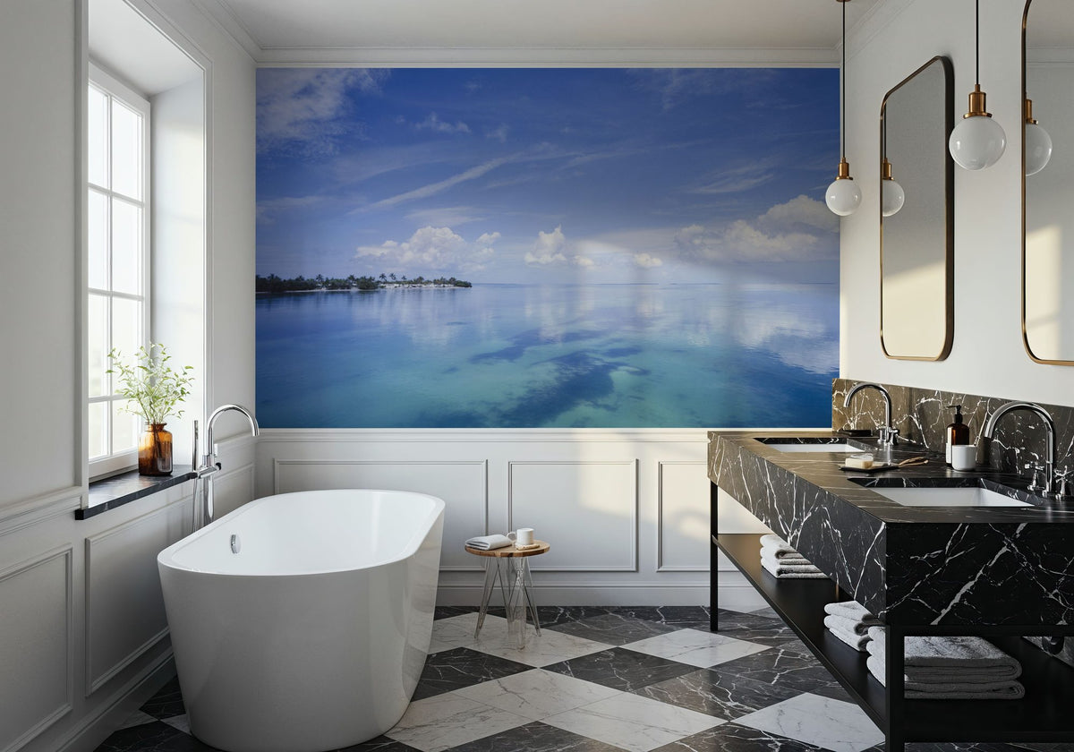 Tropical Horizon Mural Wallpaper - room preview 02