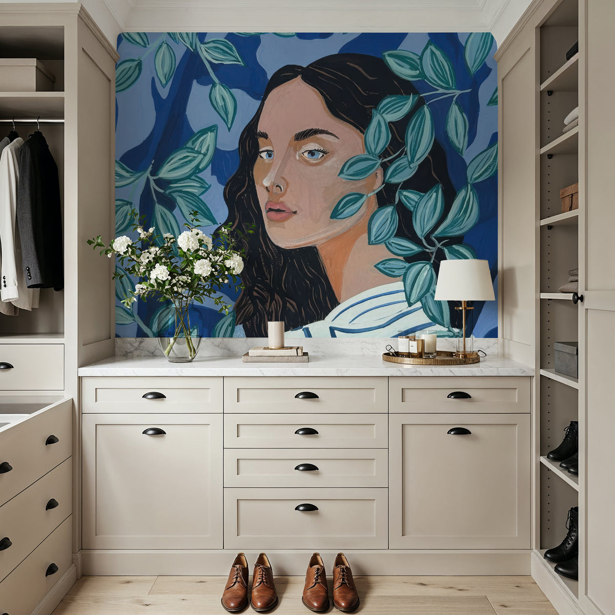 Among the Trees Mural Wallpaper - room preview 02