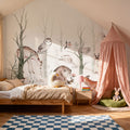 Woodland Friends Mural Wallpaper - room preview 02