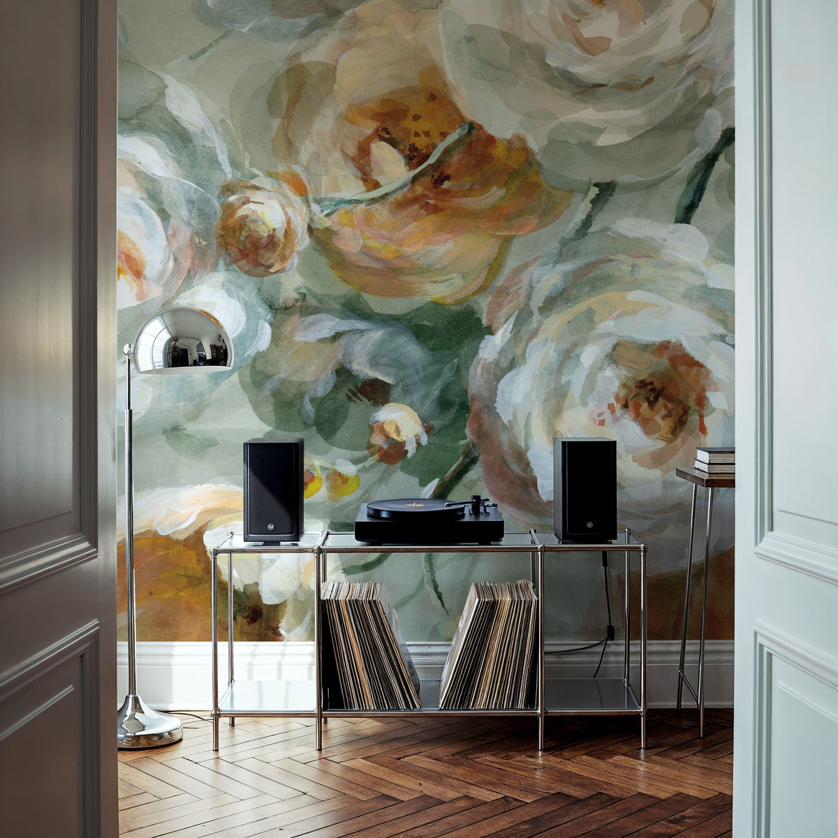 Peach Blossoms Mural Wallpaper - room preview 02