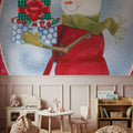 Main Street Christmas VIII Mural Wallpaper - room preview 02