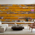 Sunworn Timber Mural Wallpaper - room preview 02