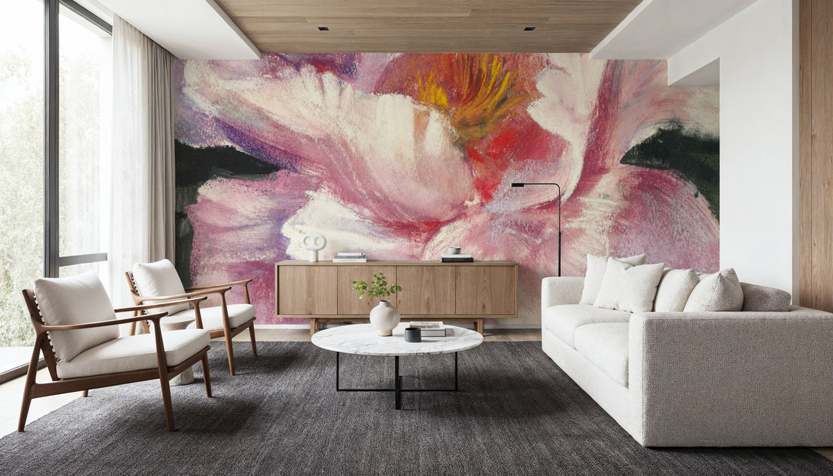 Peony II Mural Wallpaper - room preview 02