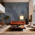 Foliage Flow, Cloudy Sky Mural Wallpaper - room preview 02