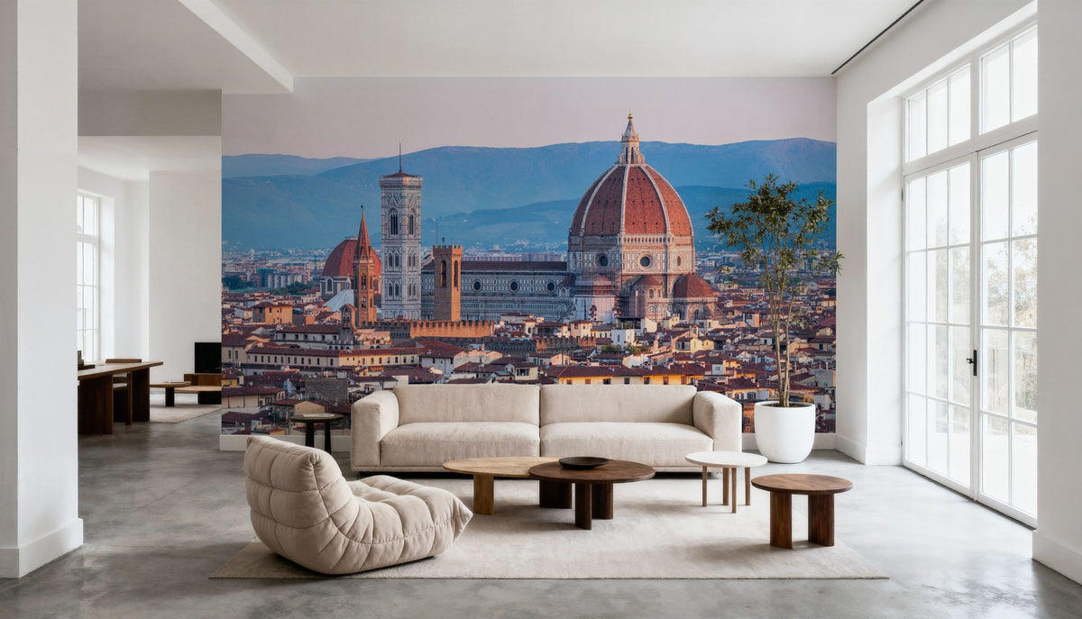 Florence Sunrise Mural Wallpaper - room preview 02