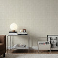 Seeing Stripes Beige Beige Mural Wallpaper - room preview 02
